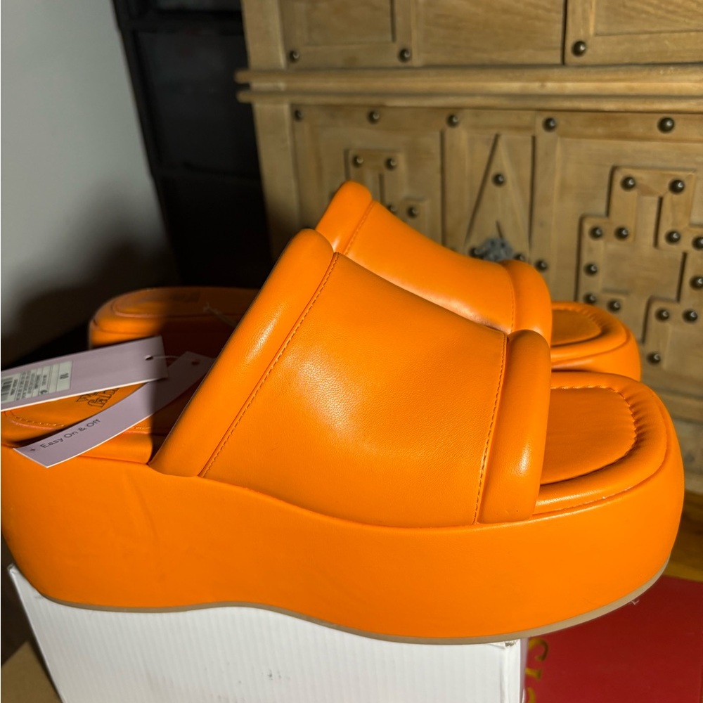 Wild Fable Orange ‘Lizzie McGuire’ Platforms
